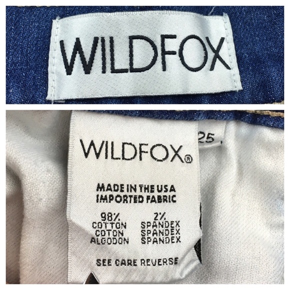 💸Wildfox Lara MidRise denim shorts size 25 - Picture 4 of 7